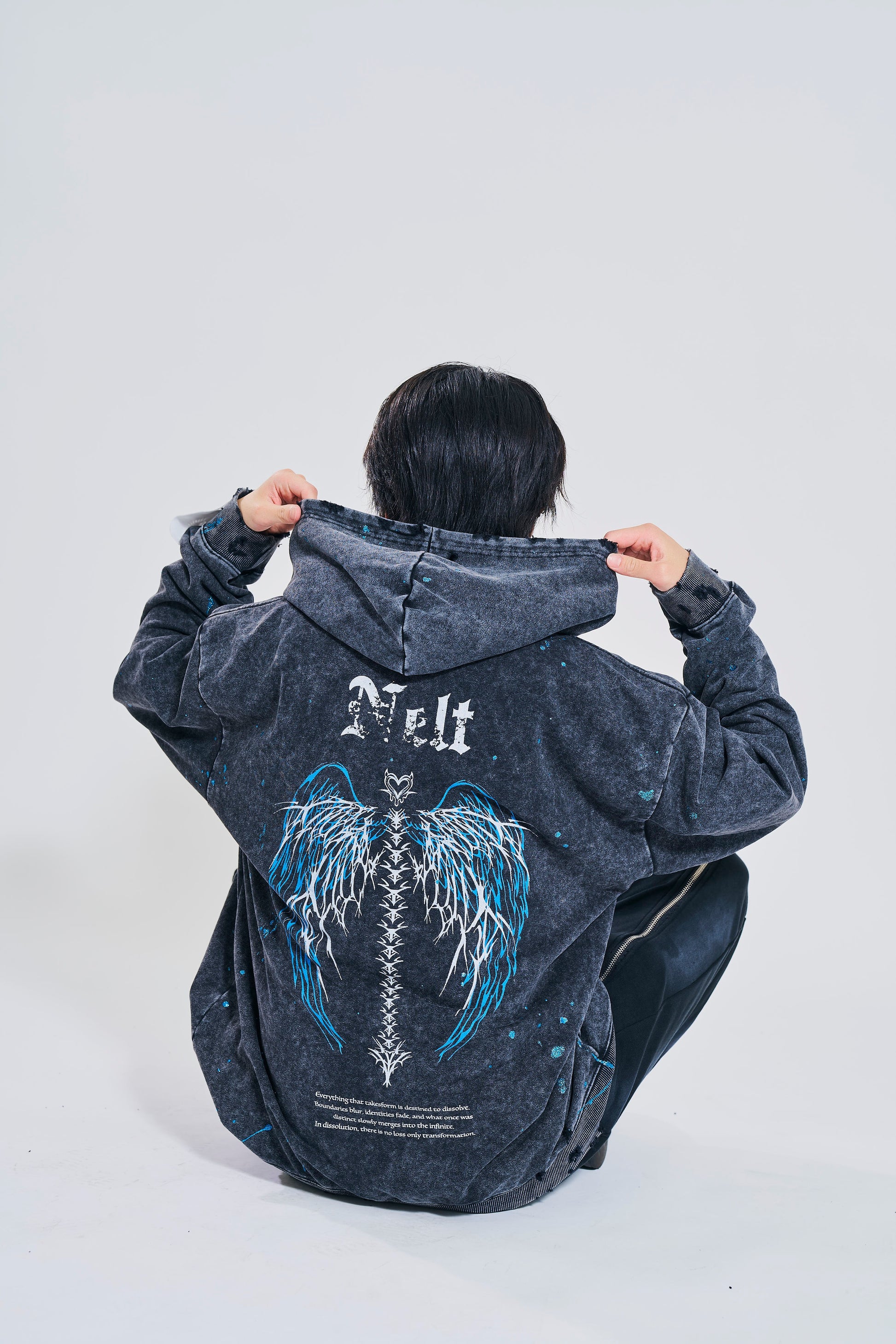 Nelt Spine Wing Hoodie